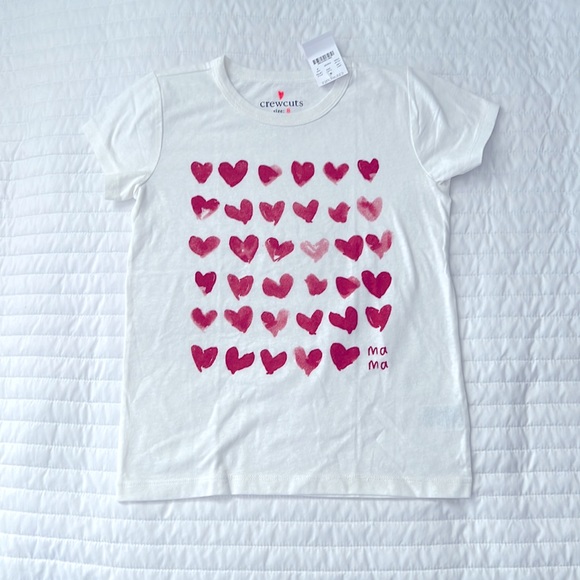 Crewcuts Other - Crewcuts Heart Print Tee